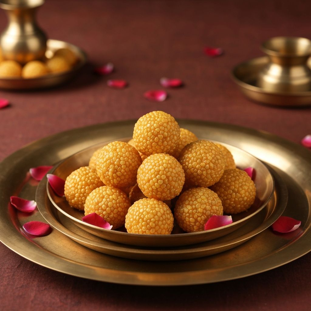Signature Motichoor Ladoo